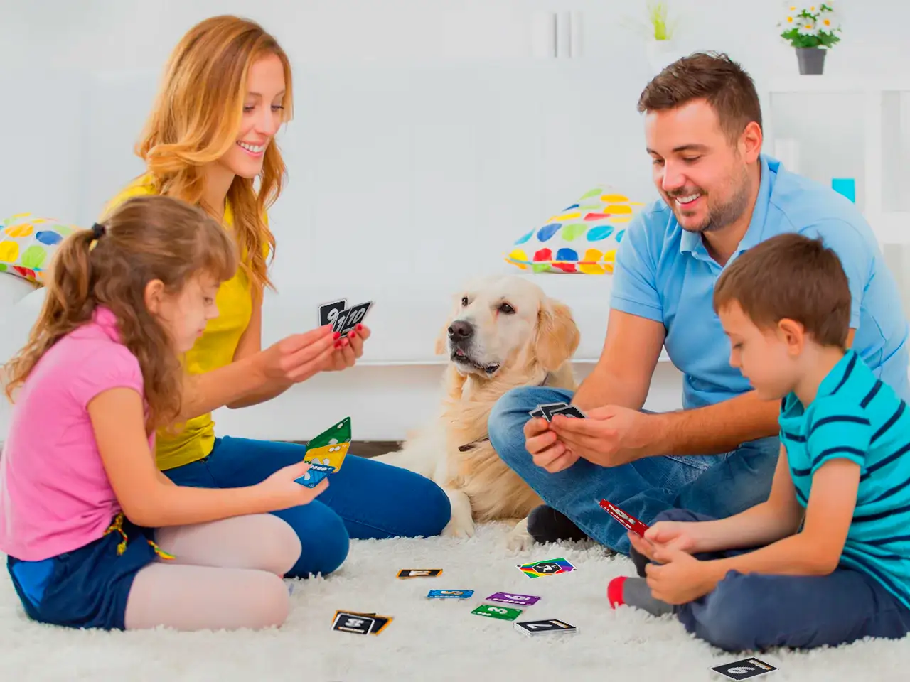 Familia jugando a TWEAK!