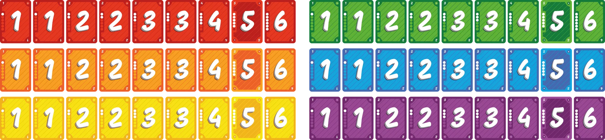 54 numerokorttia