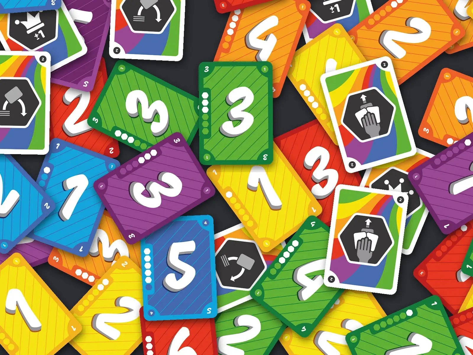 Las cartas de TWEAK! desparramadas